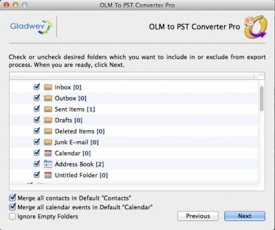 best olm to pst converter